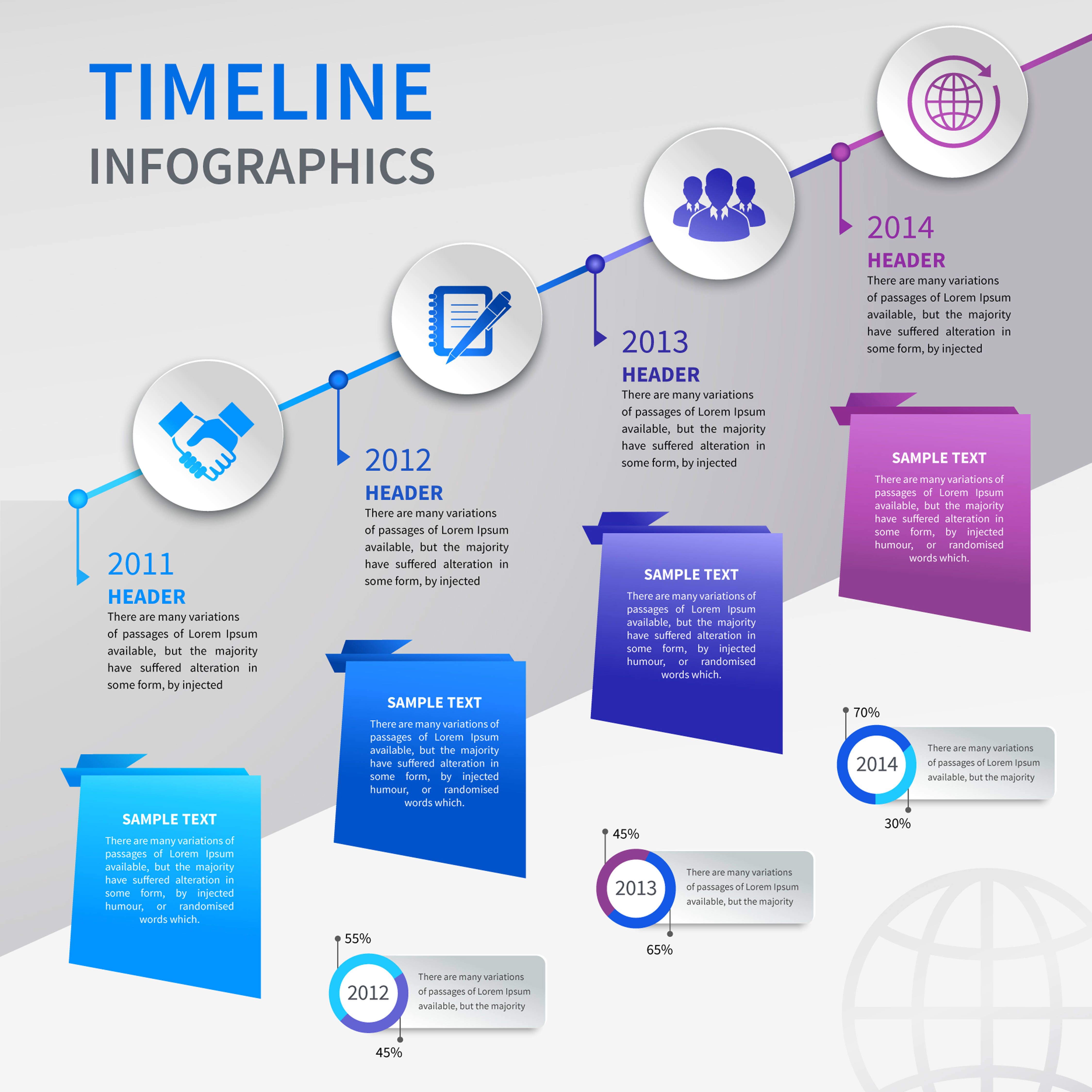 infographic timeline