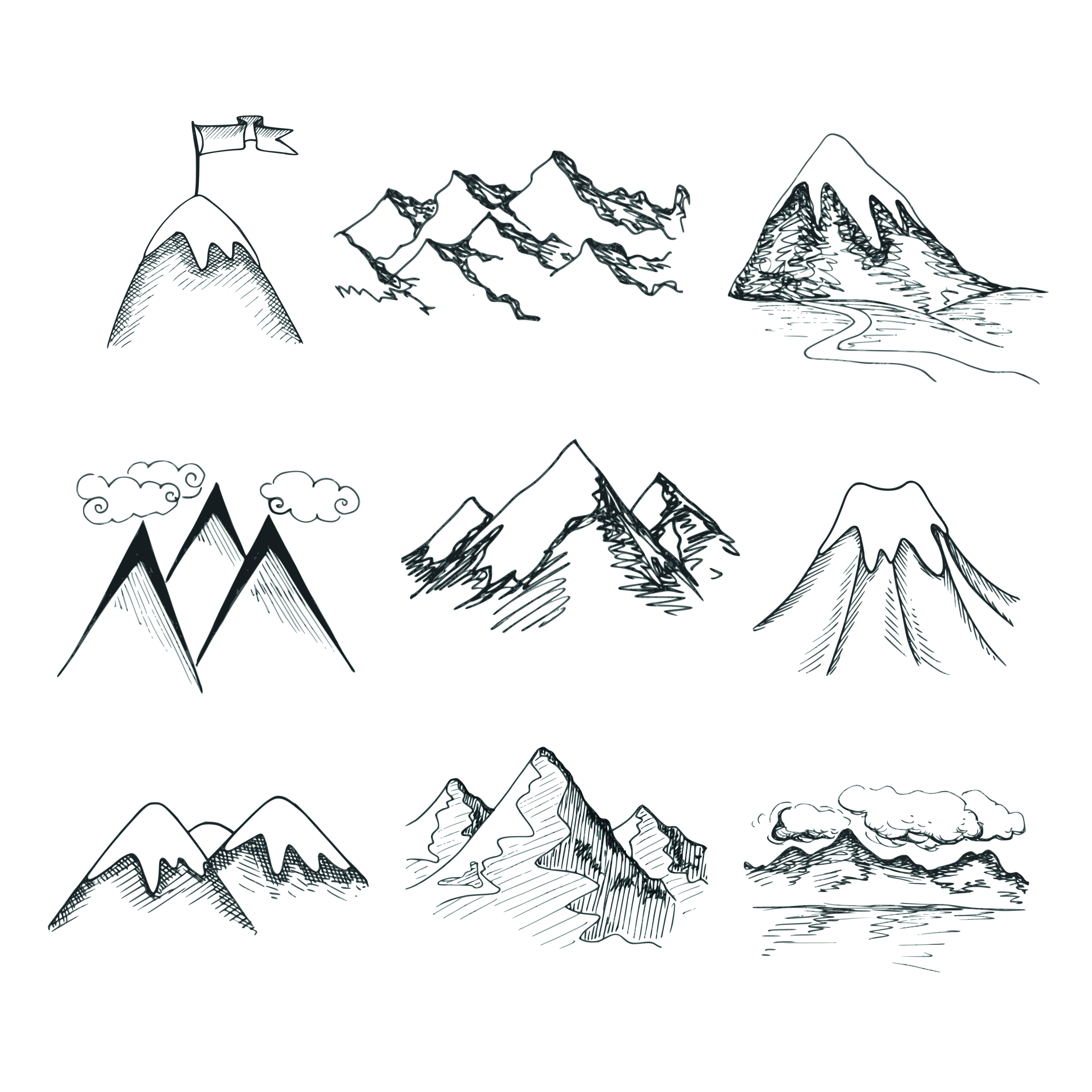 Free Free Mountain Top Svg 696 SVG PNG EPS DXF File
