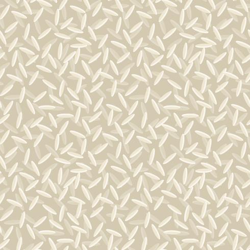 Rice seamless pattern vector