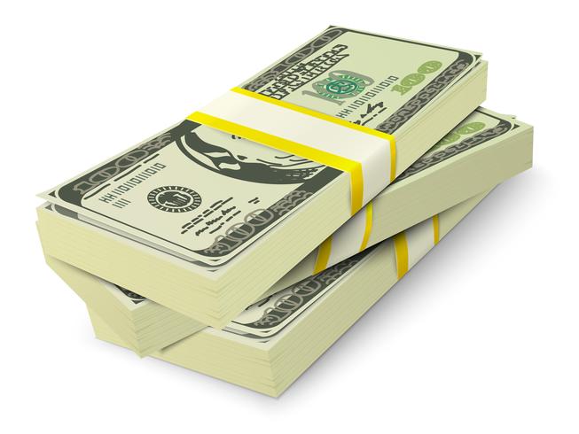 stack of cash clipart