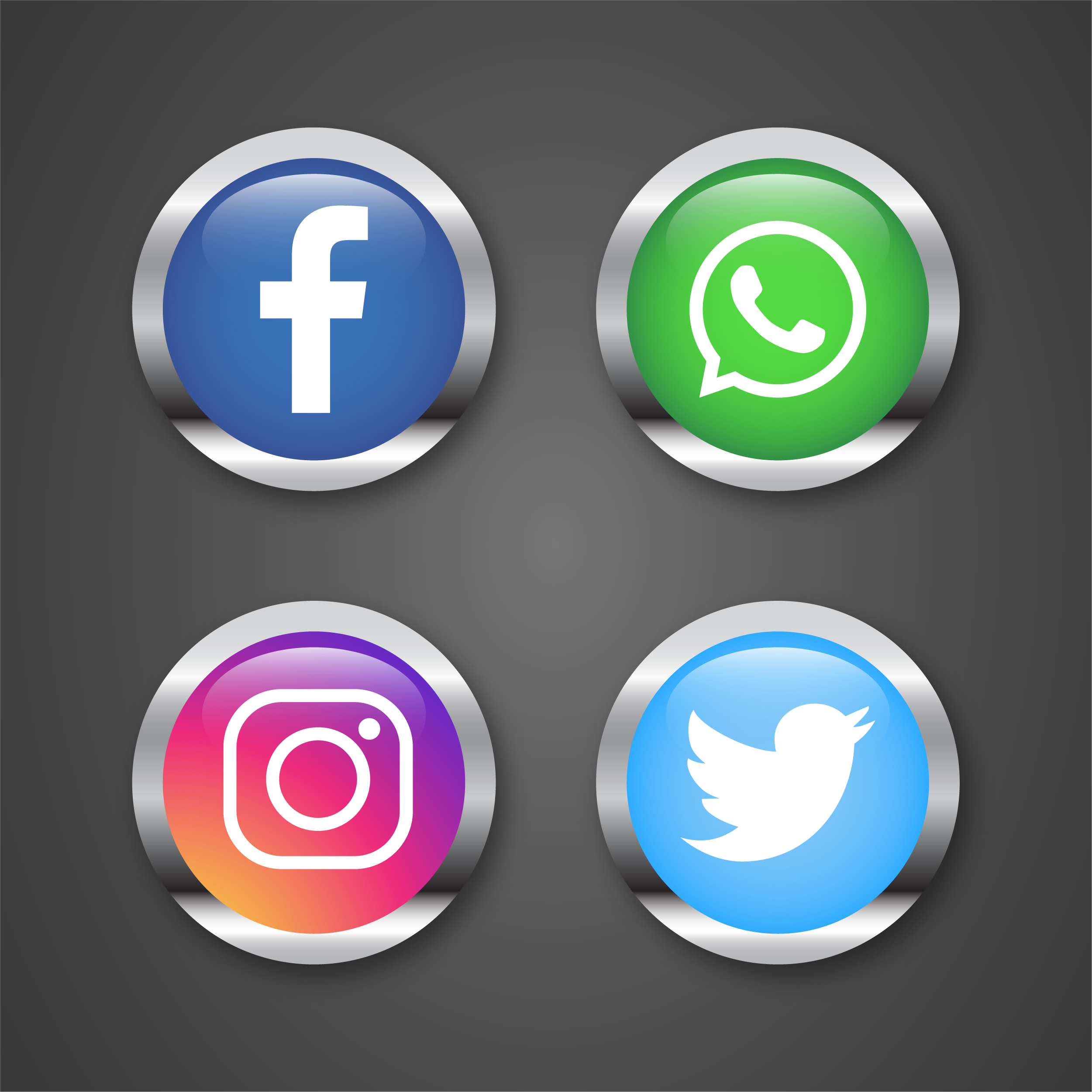 Popular Social Media logo collection - Download Free Vectors, Clipart ...