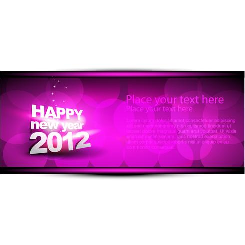 happy new year vector