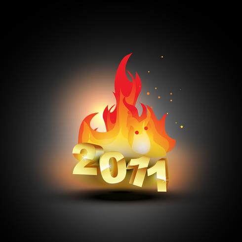 happy new year vector