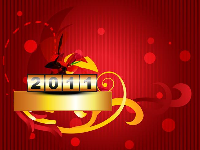happy new year vector
