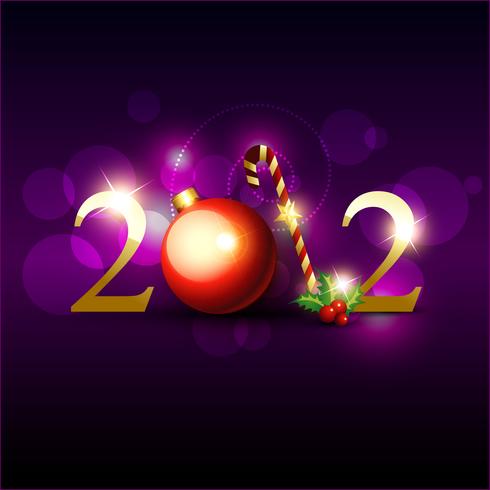 vector 2012 happy new year background 