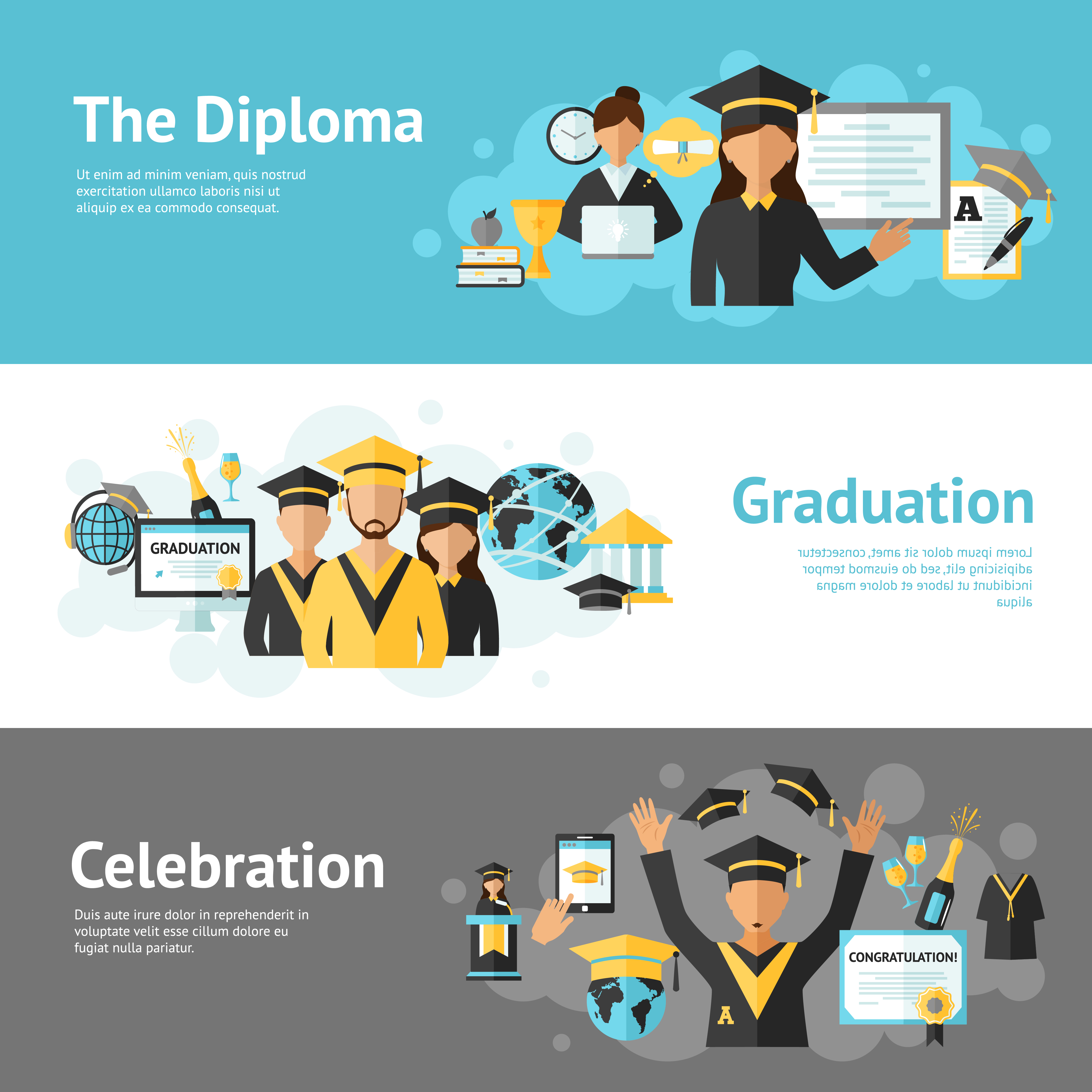 Free Free Graduation Banner Svg 290 SVG PNG EPS DXF File
