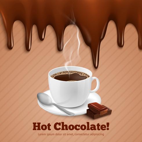 Chocolate And Coffee Background vector