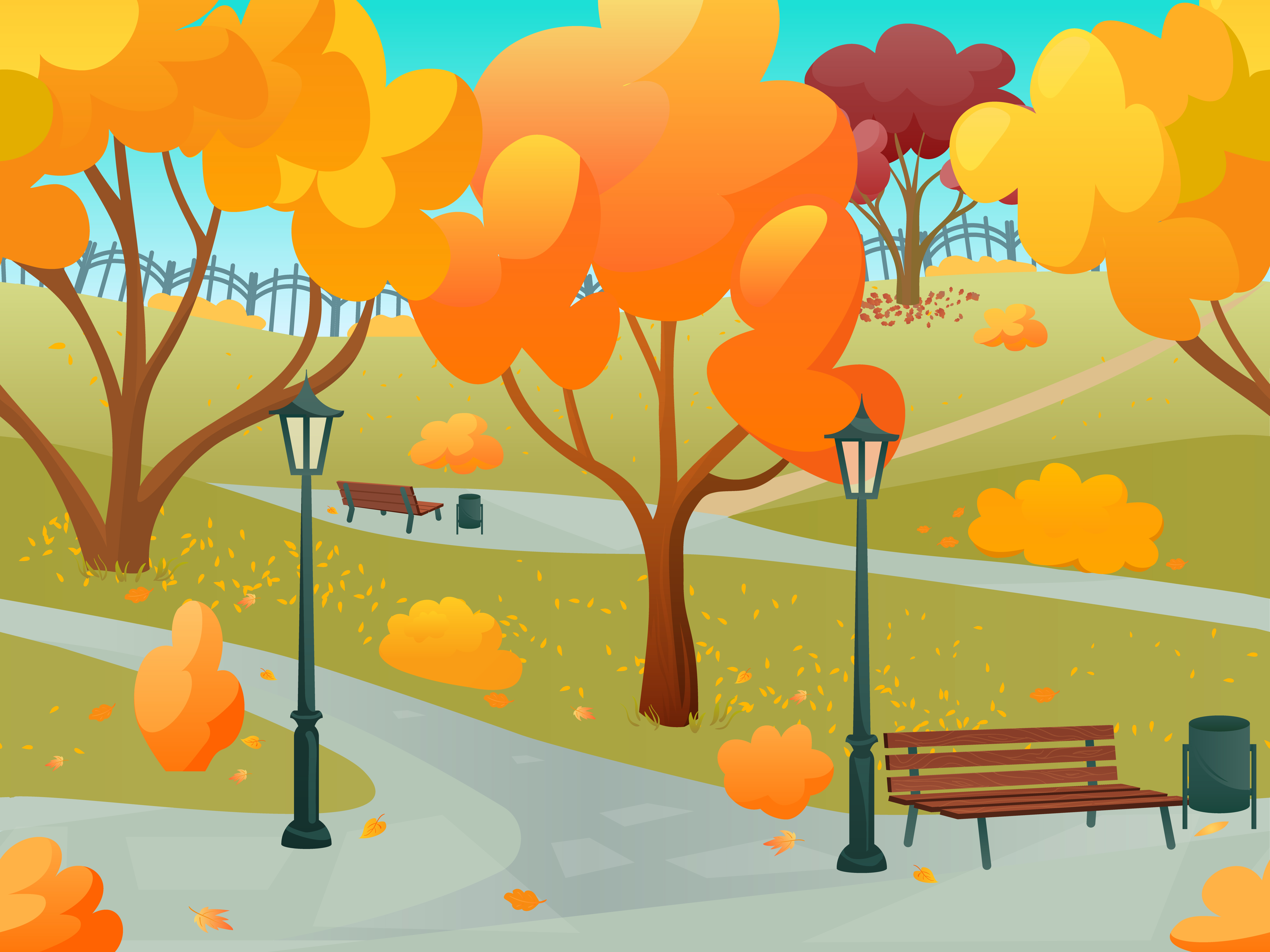 Autumn Park Landscape Download Free Vectors Clipart Graphics Vector Art Autumn Park Landscape Download Free Vectors Clipart Graphics Vector Art