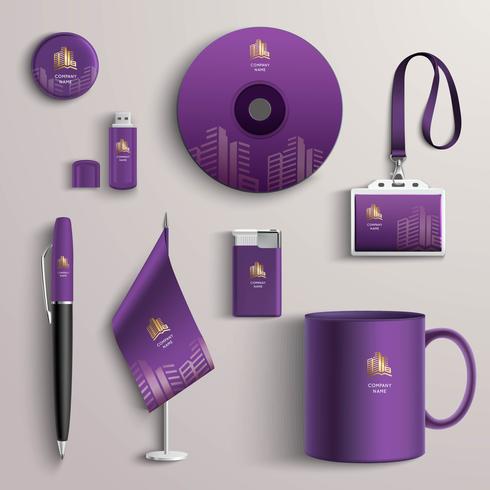 Corporate Identity Design vector