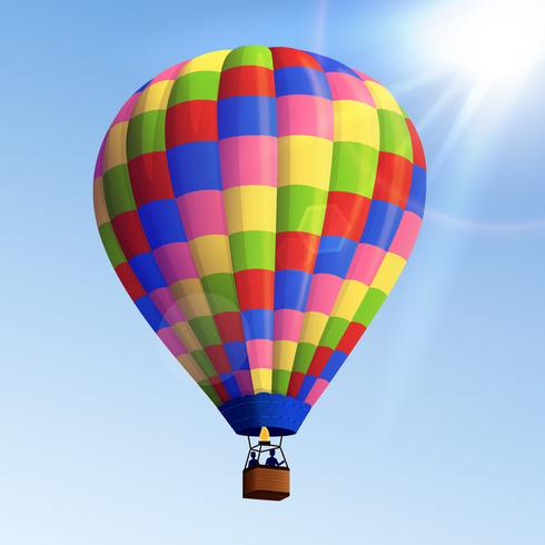 Realistic Air Balloon vector