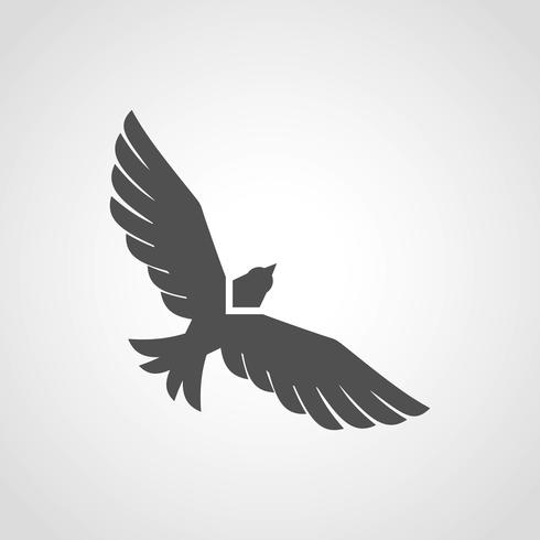 Flying Eagle Icon vector