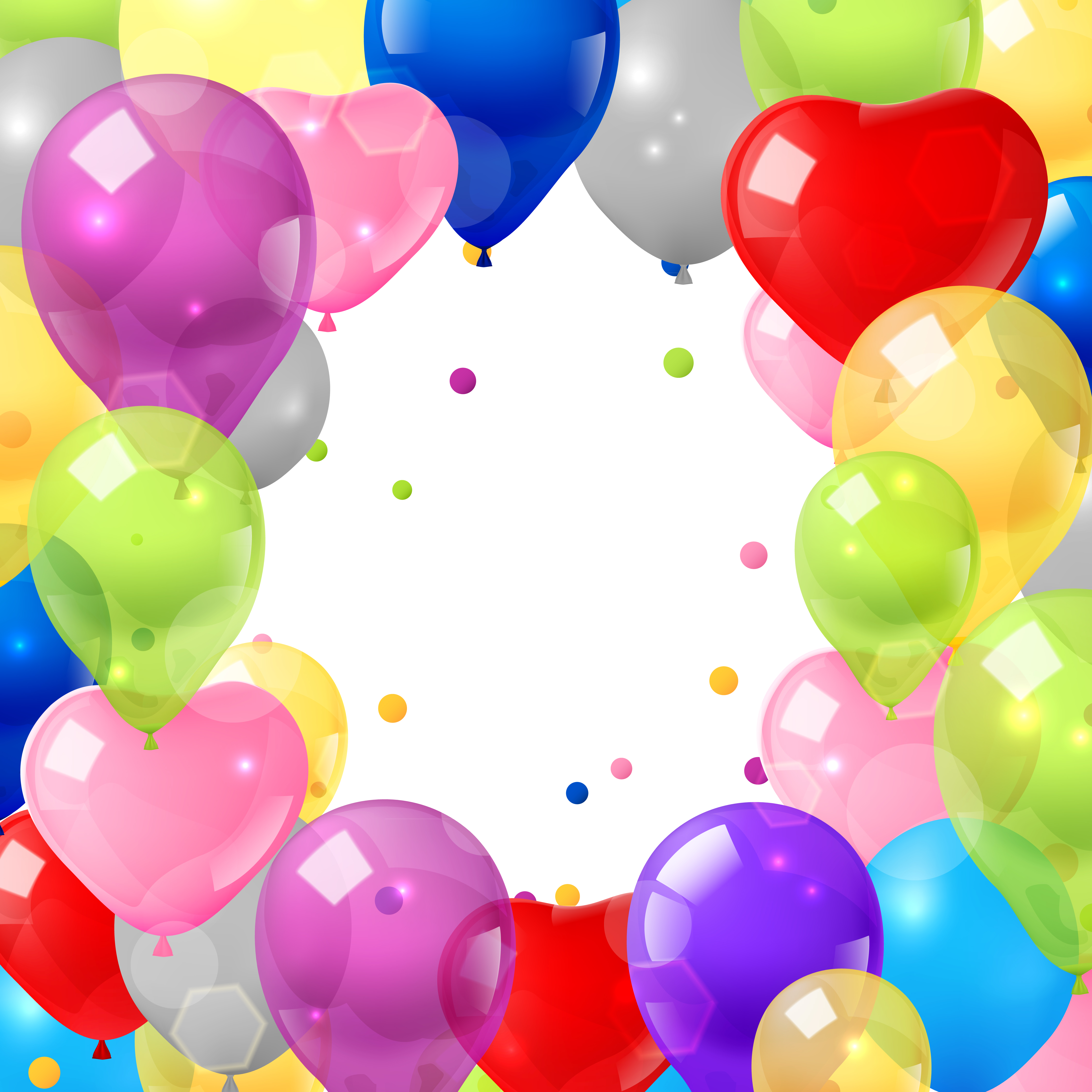 Colorful Balloons Background 463024 Vector Art at Vecteezy