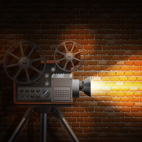 Retro Film Background vector