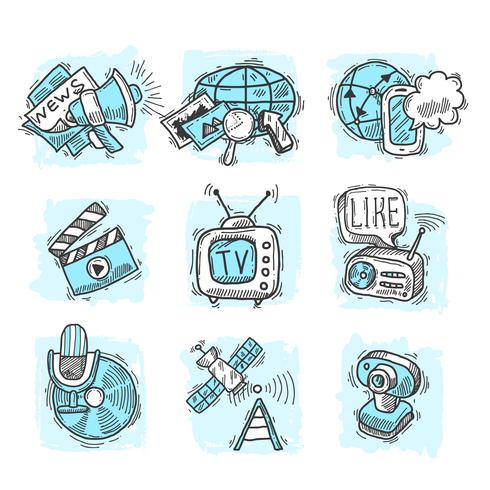 Media Design Concepts vector