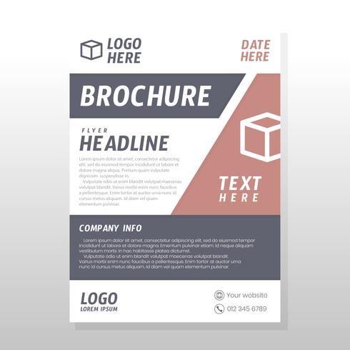 Business Brochure Design vector