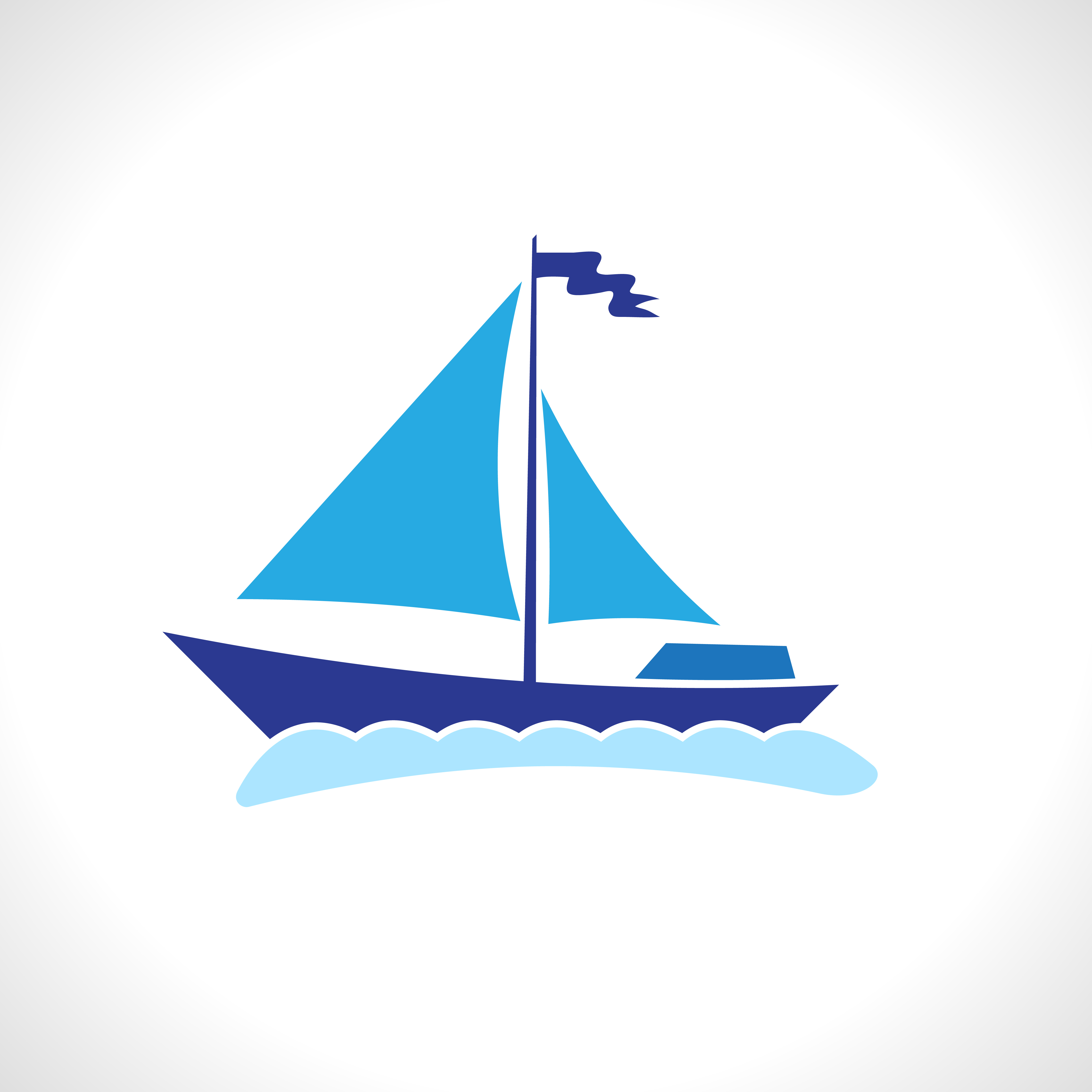 Sail ship isolated 463518 Vector Art at Vecteezy