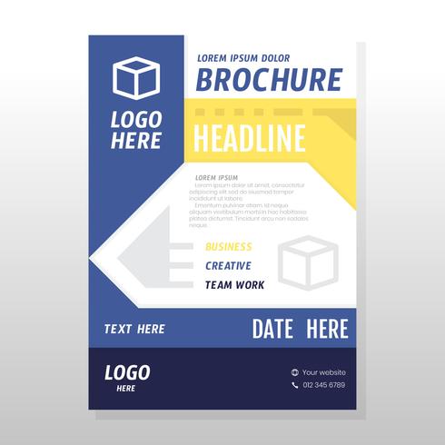 Business Brochure Design vector