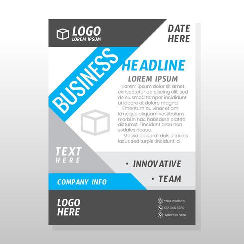 Business Brochure Design vector