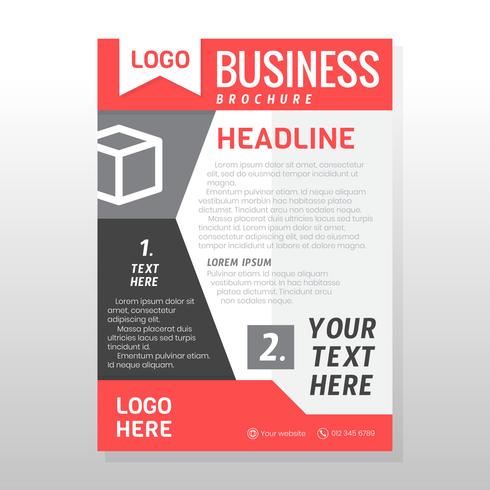 Business Brochure Design vector