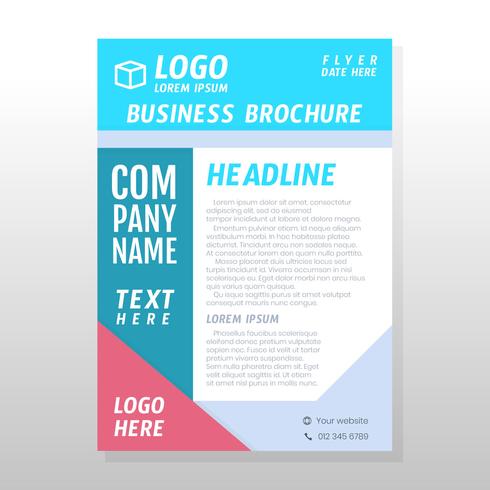 Business Brochure Design vector