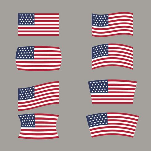 American Flags Shapes