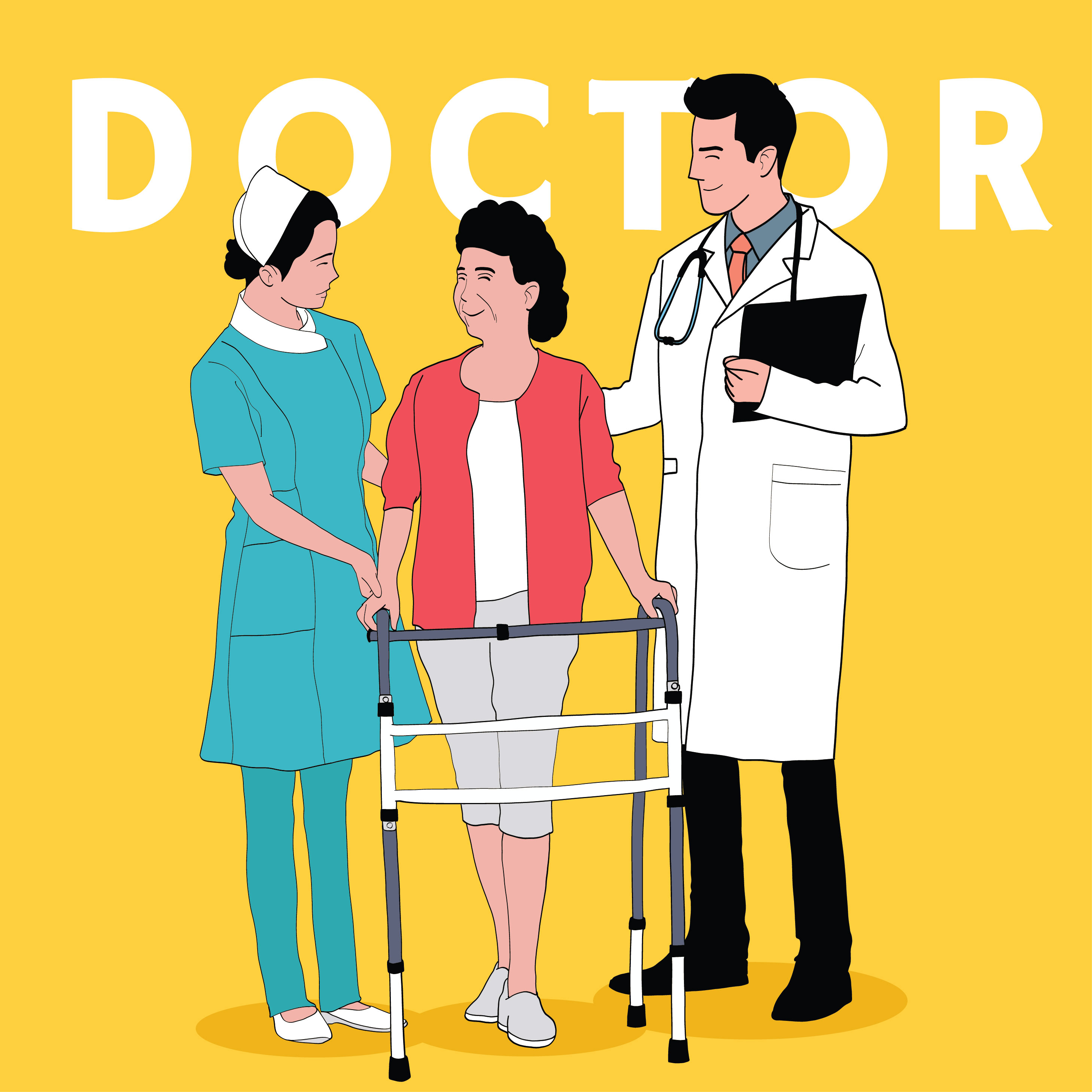 Download Doctor Services 463788 Vector Art at Vecteezy