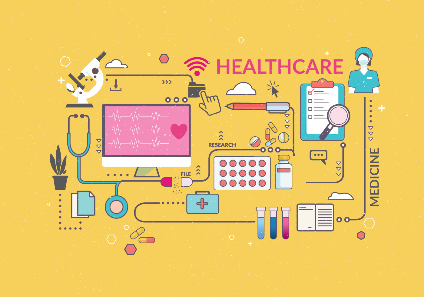 Healthcare Vector 463834 Vector Art At Vecteezy Healthcare Vector 463834 Vector Art At Vecteezy