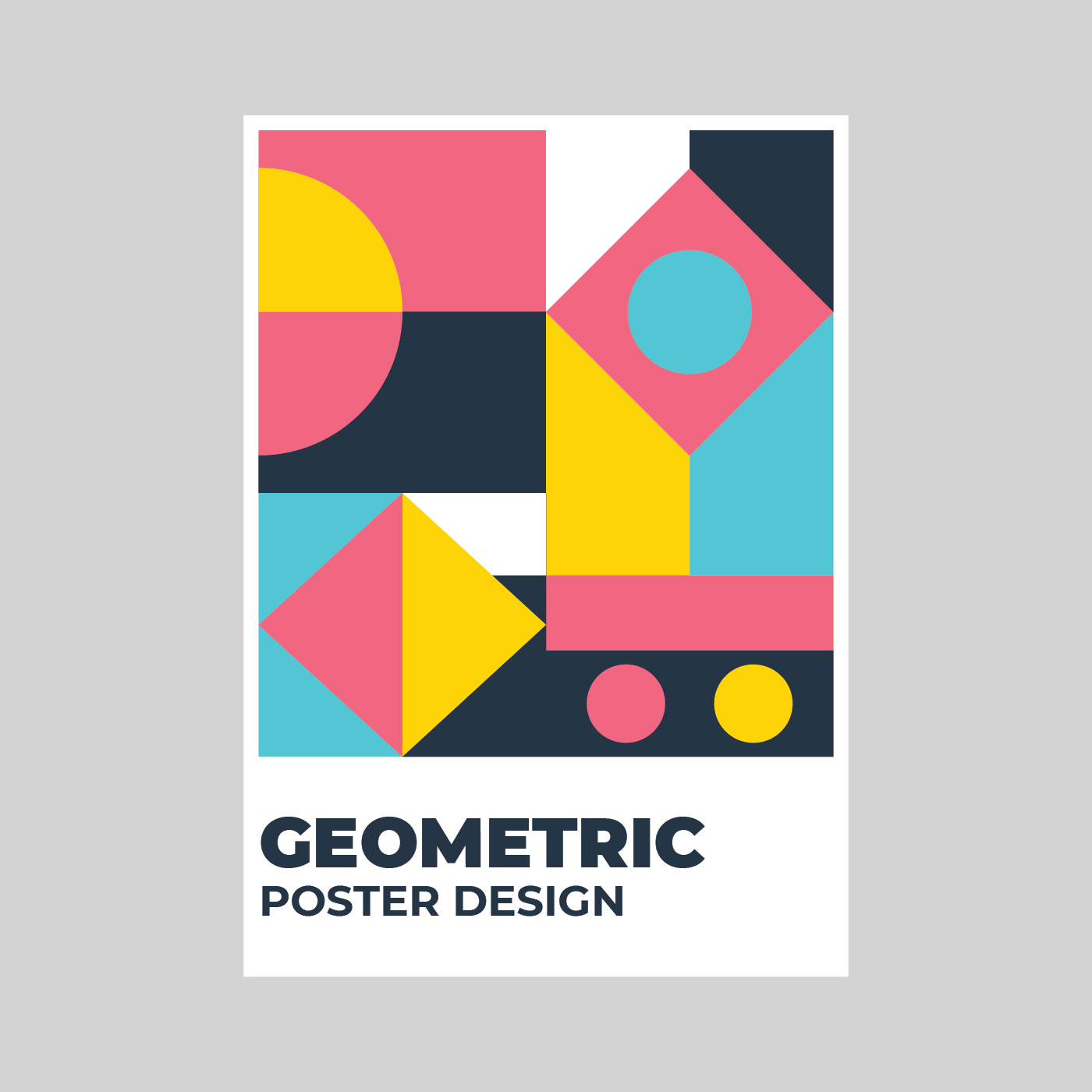 Geometric Poster Design 463860 Vector Art At Vecteezy Geometric Poster Design 463860 Vector Art At Vecteezy