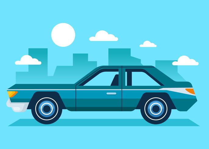 Retro Car Vector