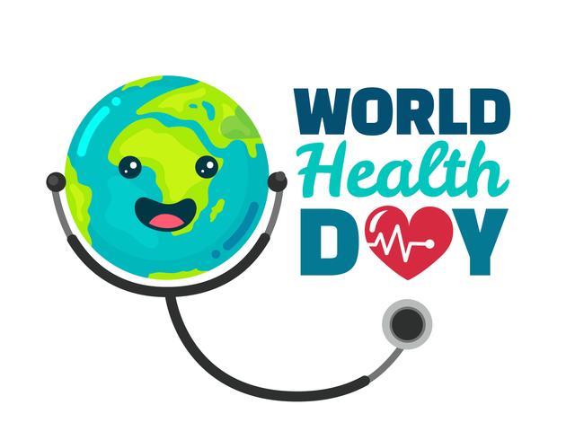 World Health Day Design Vector