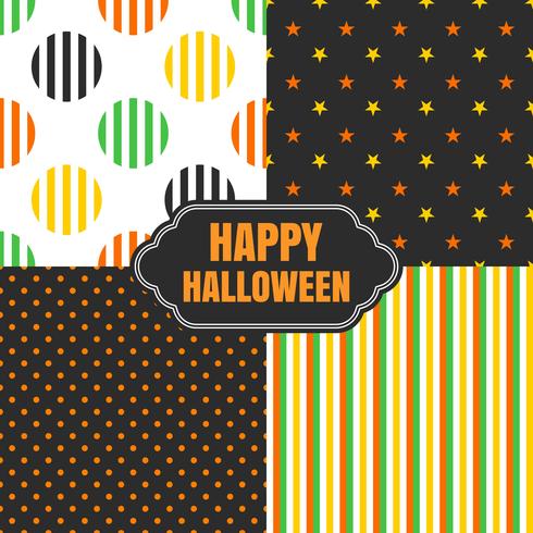 halloween seamless pattern background