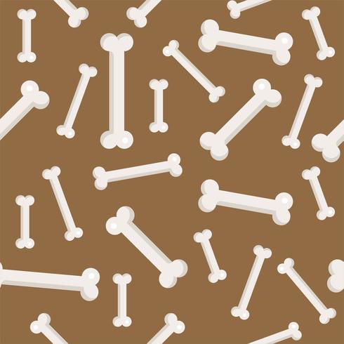 bone seamless pattern for use as wallpaper vector