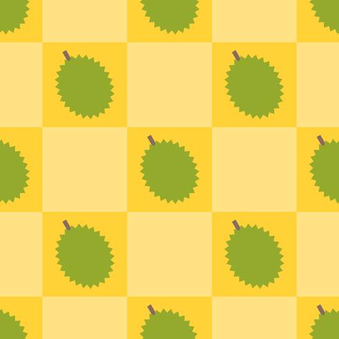 Durian seamless pattern for use as wrapping paper gift  vector