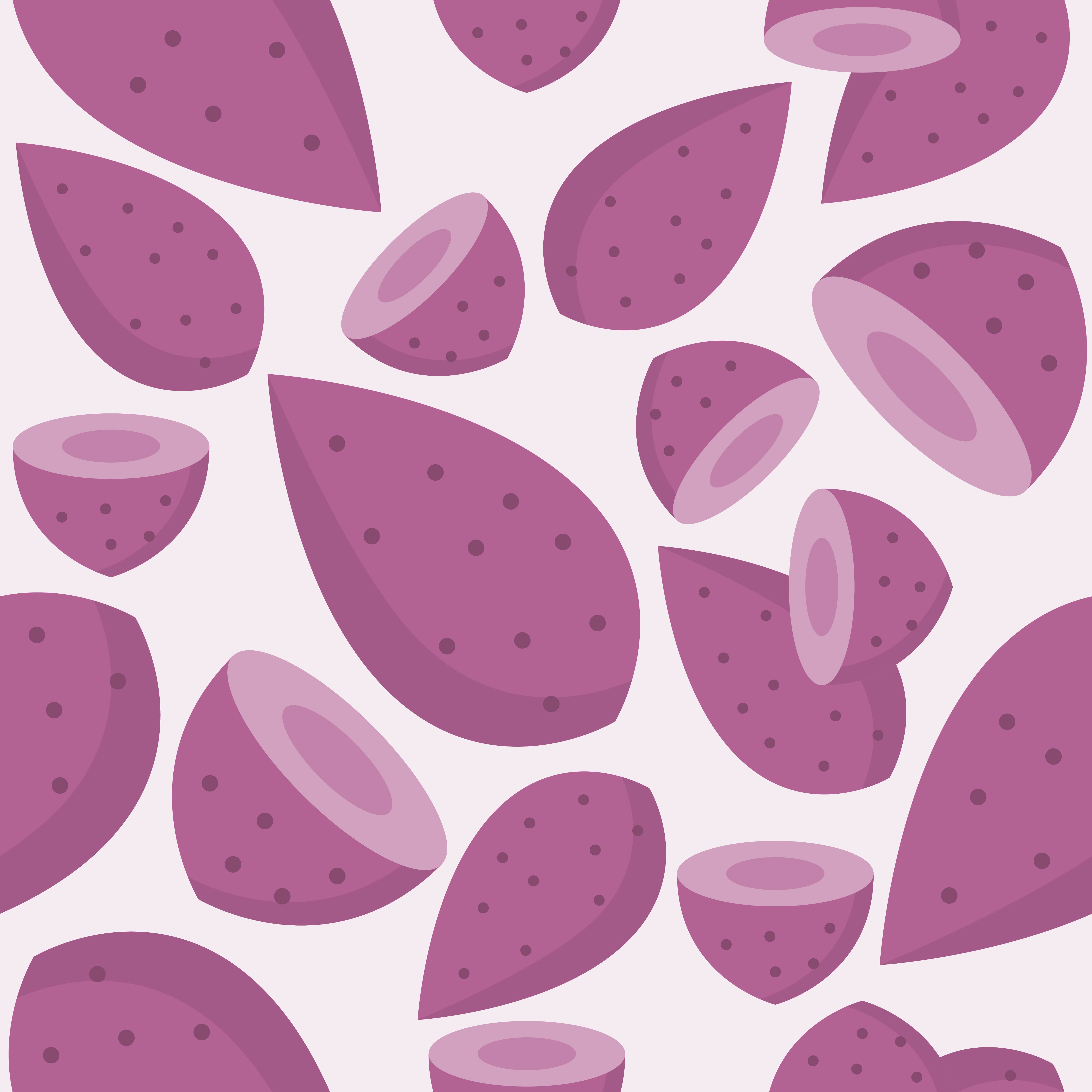 Purple Sweet Potato Vector Art, Icons, and Graphics for Free Download