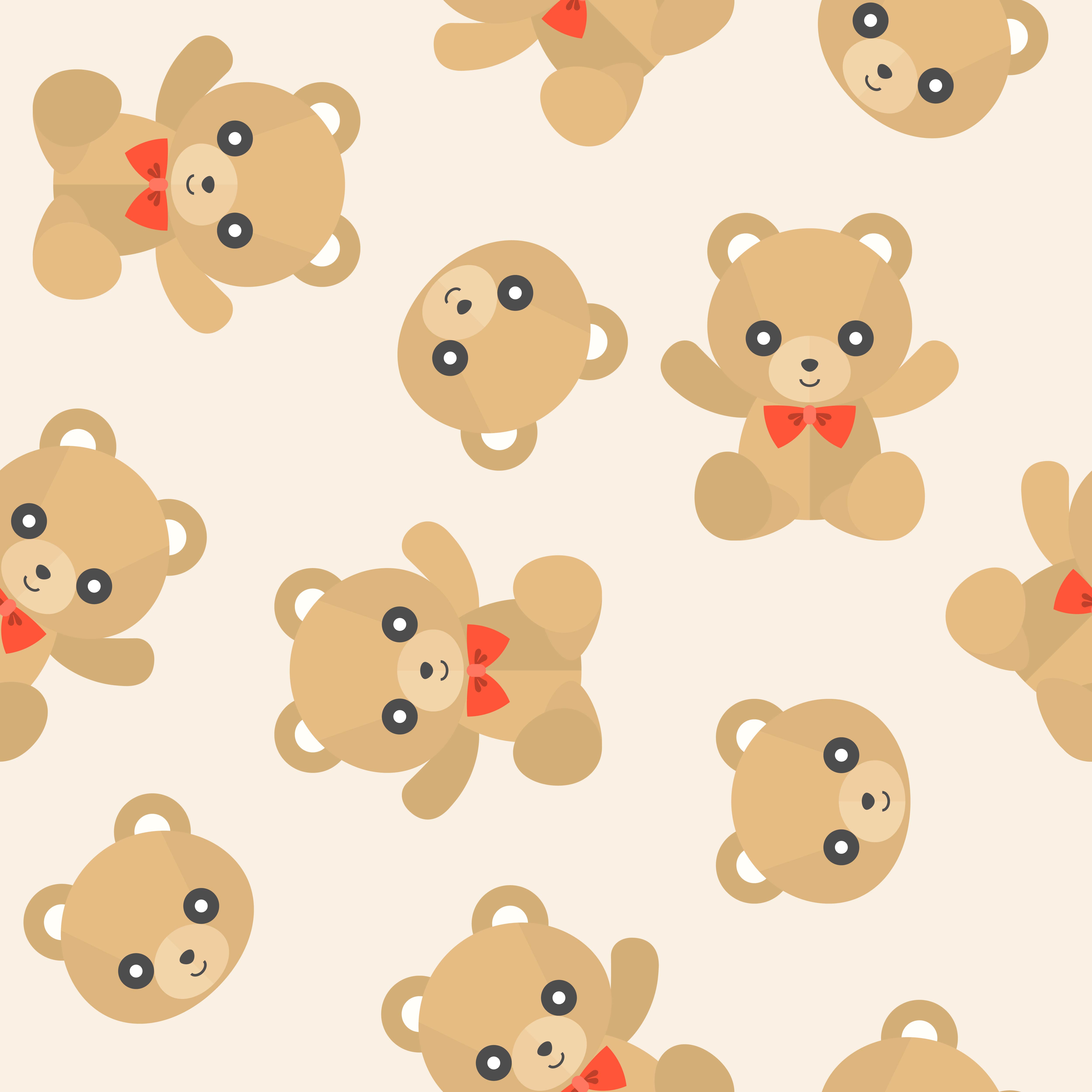 Seamless pattern cute teddy bear for use as wallpaper 464622 Vector Art at Vecteezy Seamless pattern cute teddy bear for use as wallpaper 464622 Vector Art at Vecteezy