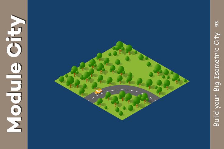 landscape speed highway vector