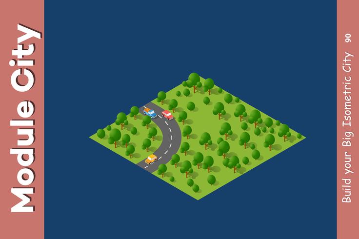 velocidad del paisaje carretera vector