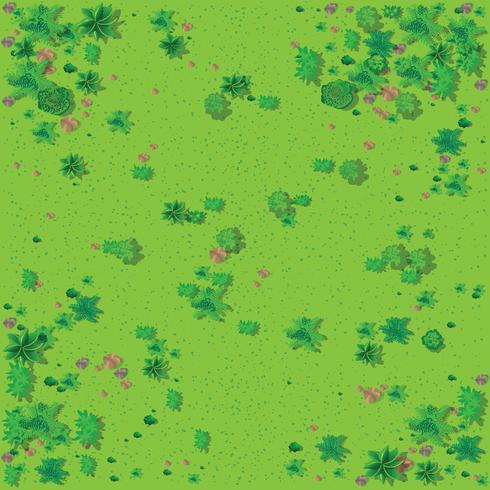 Top view of the countryside vector