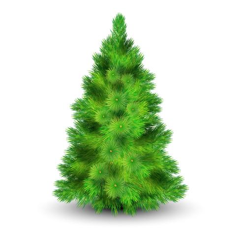 Ilustración del árbol de navidad vector