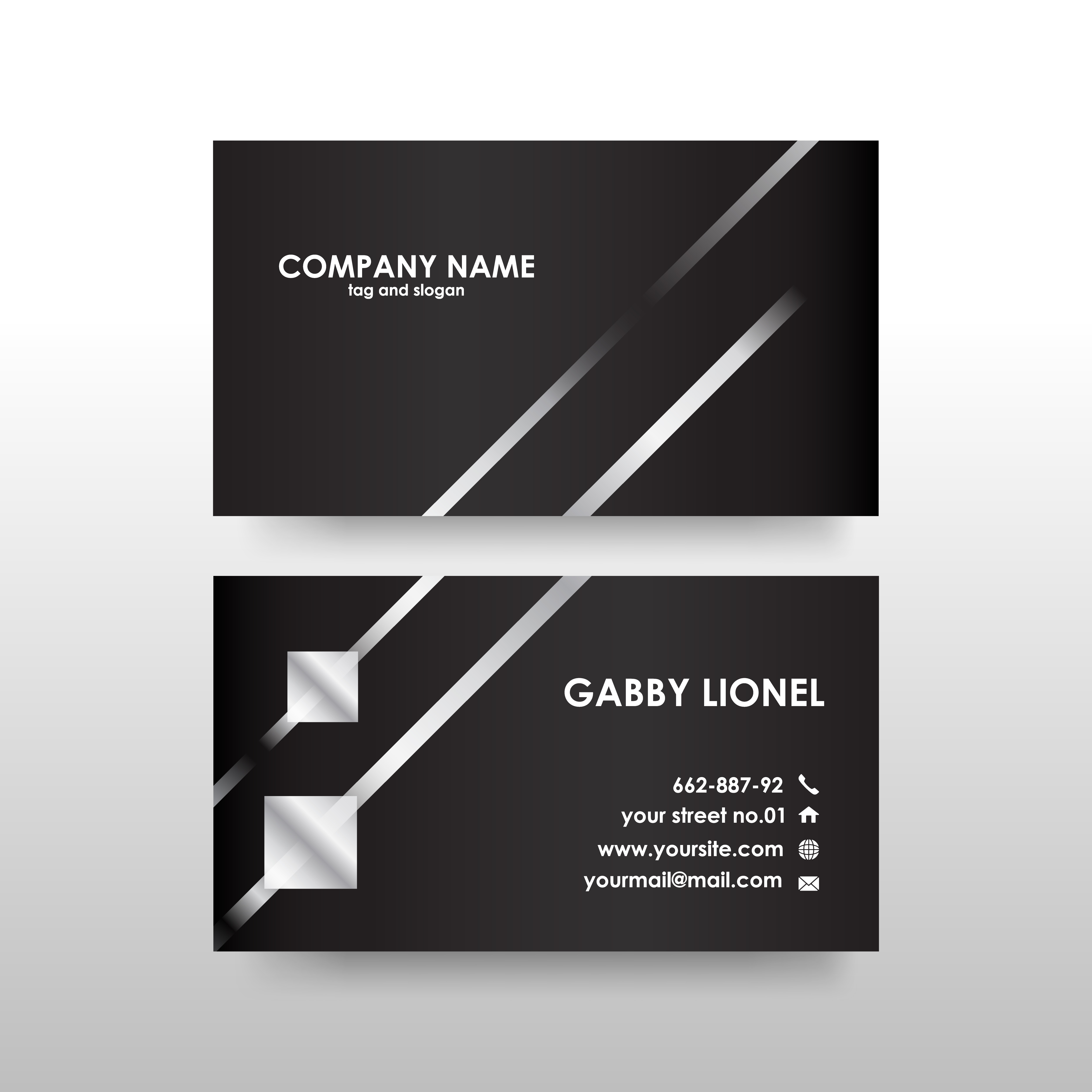 Double Sided Business Card Template Google Docs Double Sided Business Card Template Google Docs