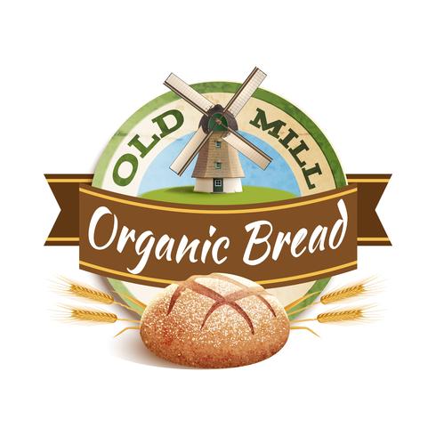 Bakery Label Illustration vector