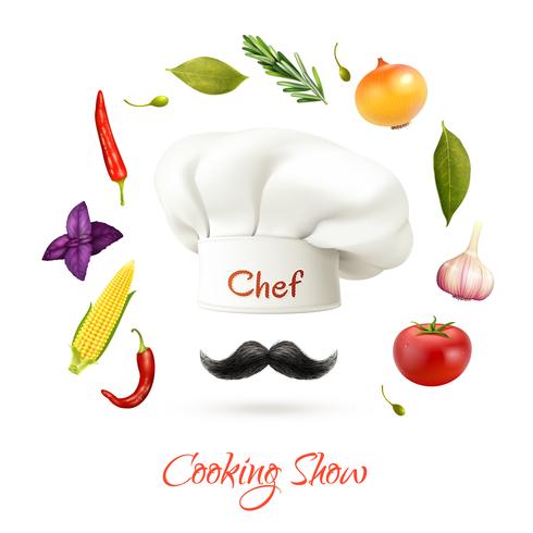 Cooking Show Concept  vector