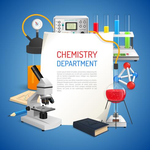 Science Realistic Background vector