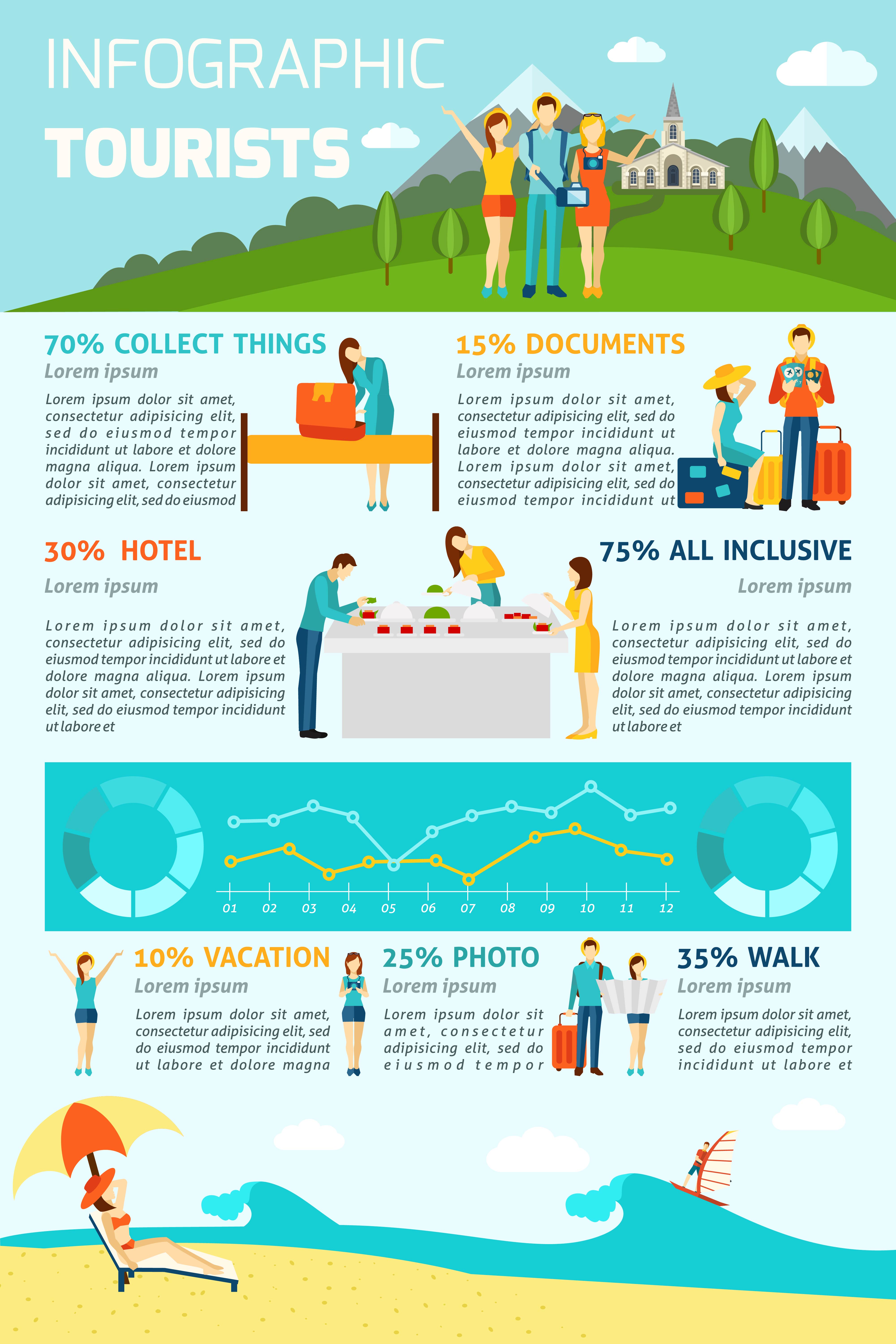 travel and tourism infographic