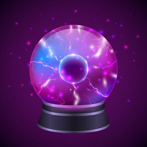 Magic Sphere Illustration vector