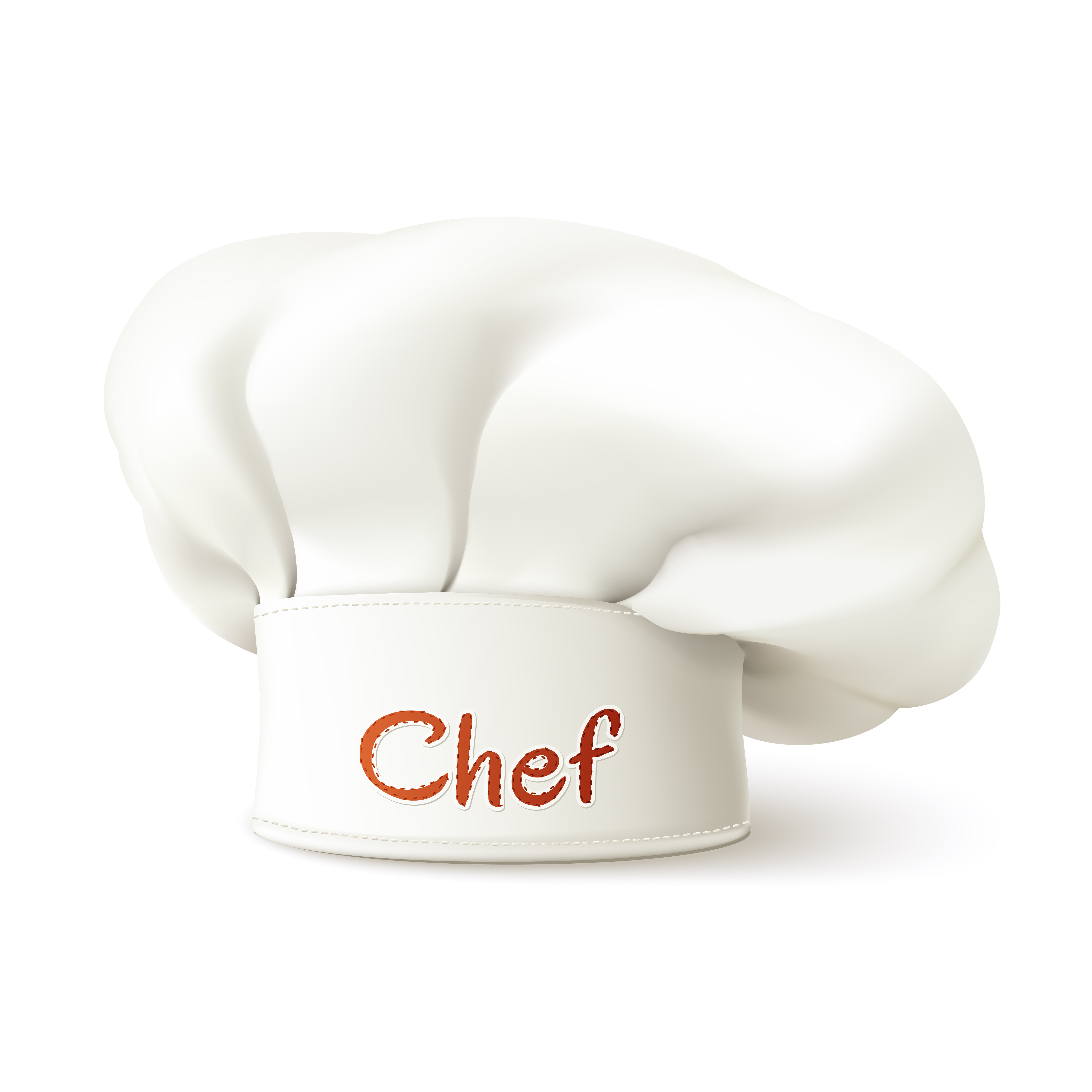 Chef Hat Realistic 468085 Vector Art at Vecteezy