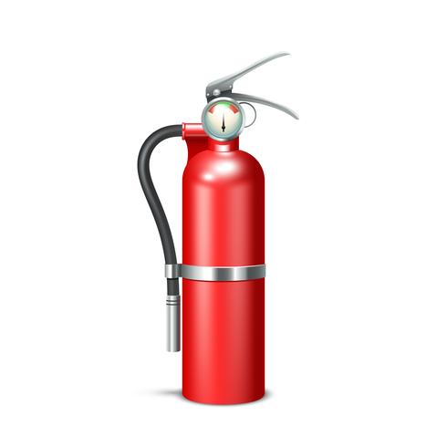 Fire Extinguisher Isolated vector