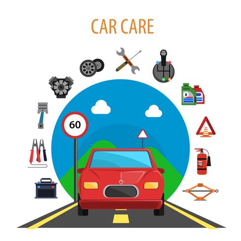 Car Service Concept vector