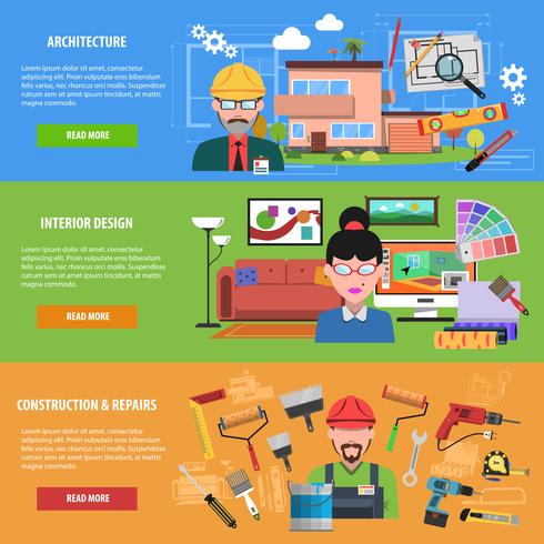 Interior Banner Horizontal vector