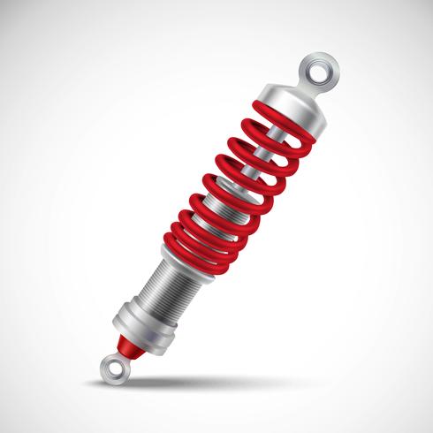 Shock Absorber Realistic vector